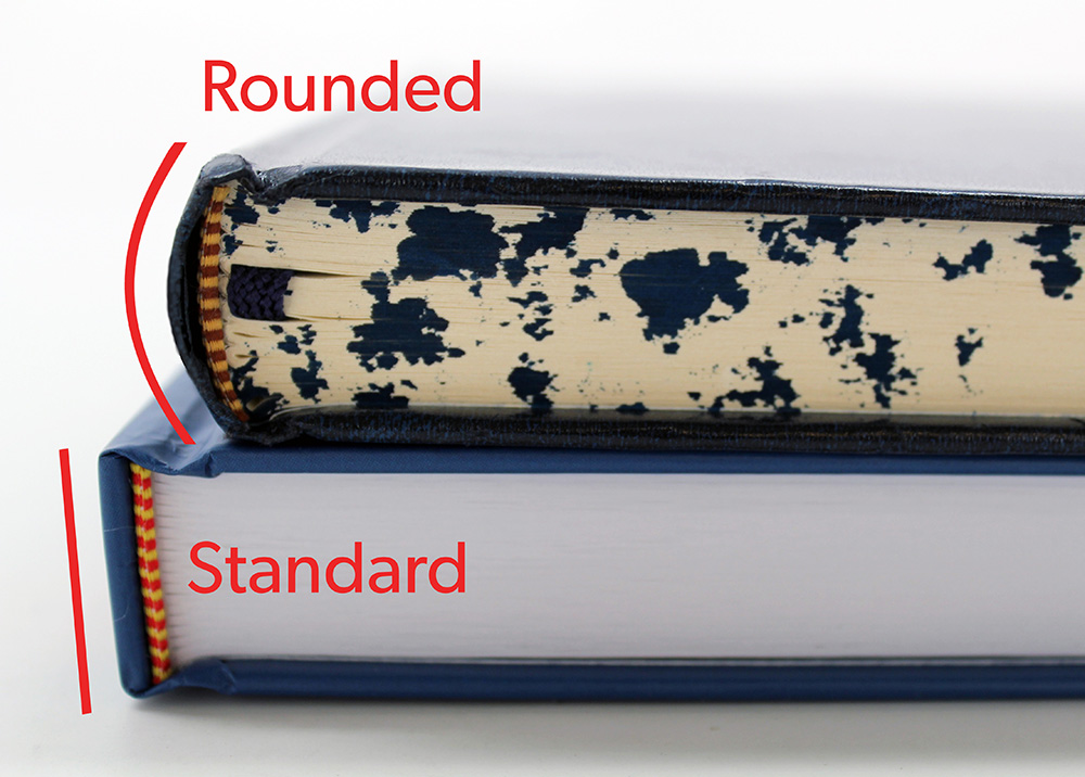 Rounded and Backed Case Binding